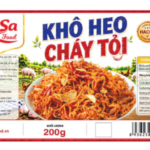 KHÔ HEO CHÁY TỎI